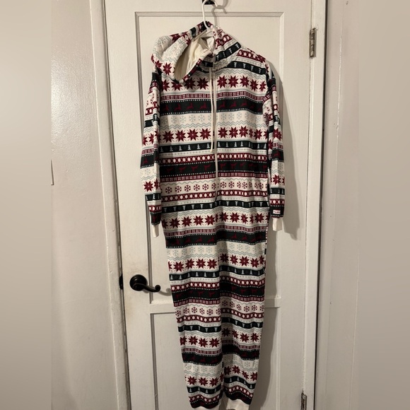 Fabletics Cozy Fleece Hooded Onesie Sz small tall - Picture 6 of 8